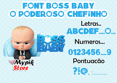 Alfabeto digital y kit de números The Powerful Chef