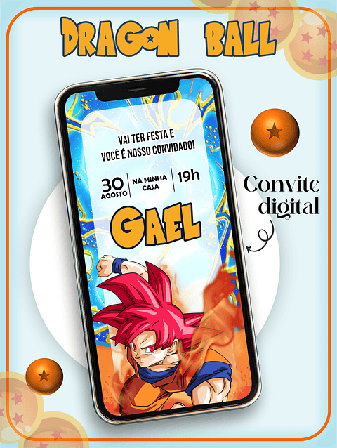 10 Convite Digital - Editável Corel Draw ﻿