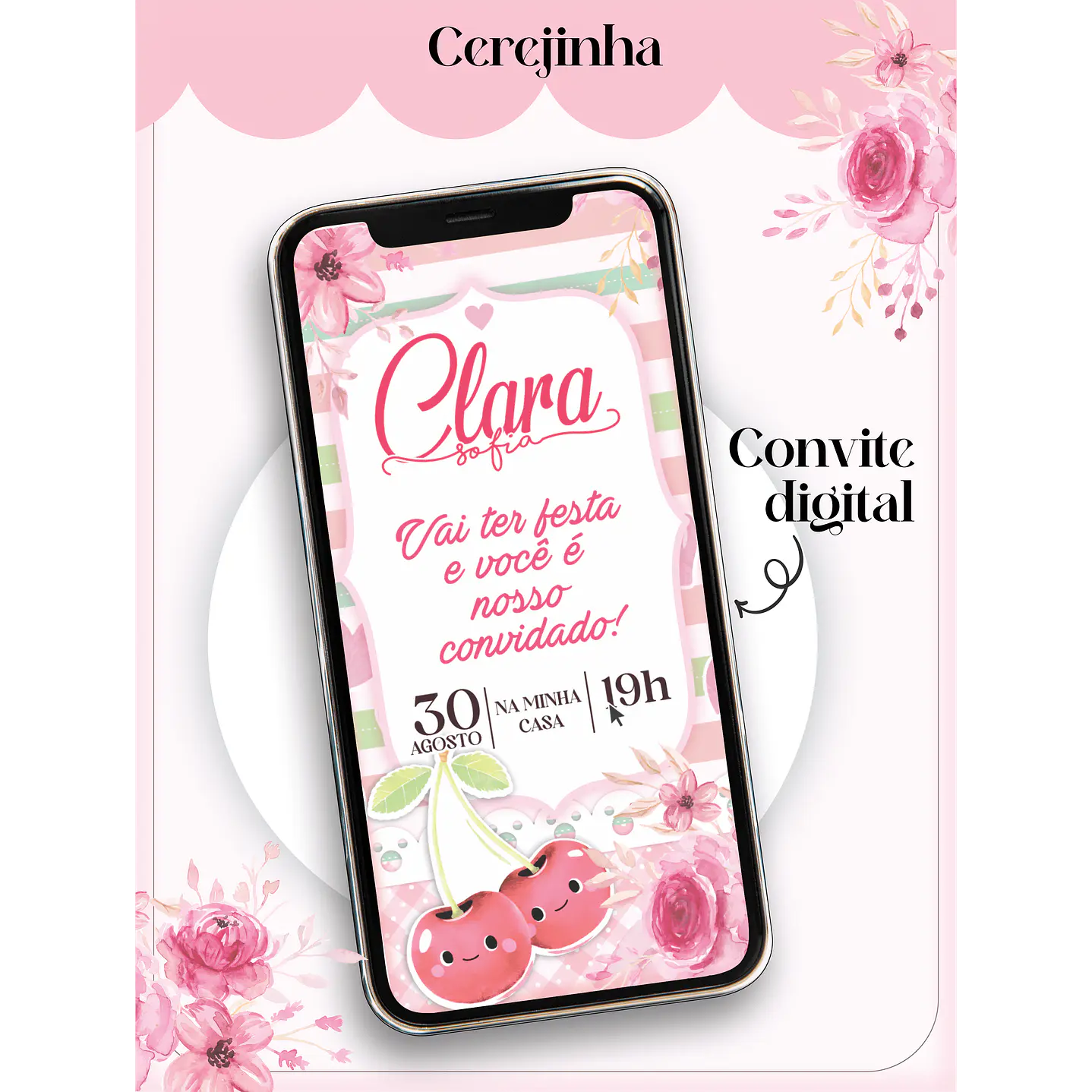 Pack 10 Convite Digital - Editável  3