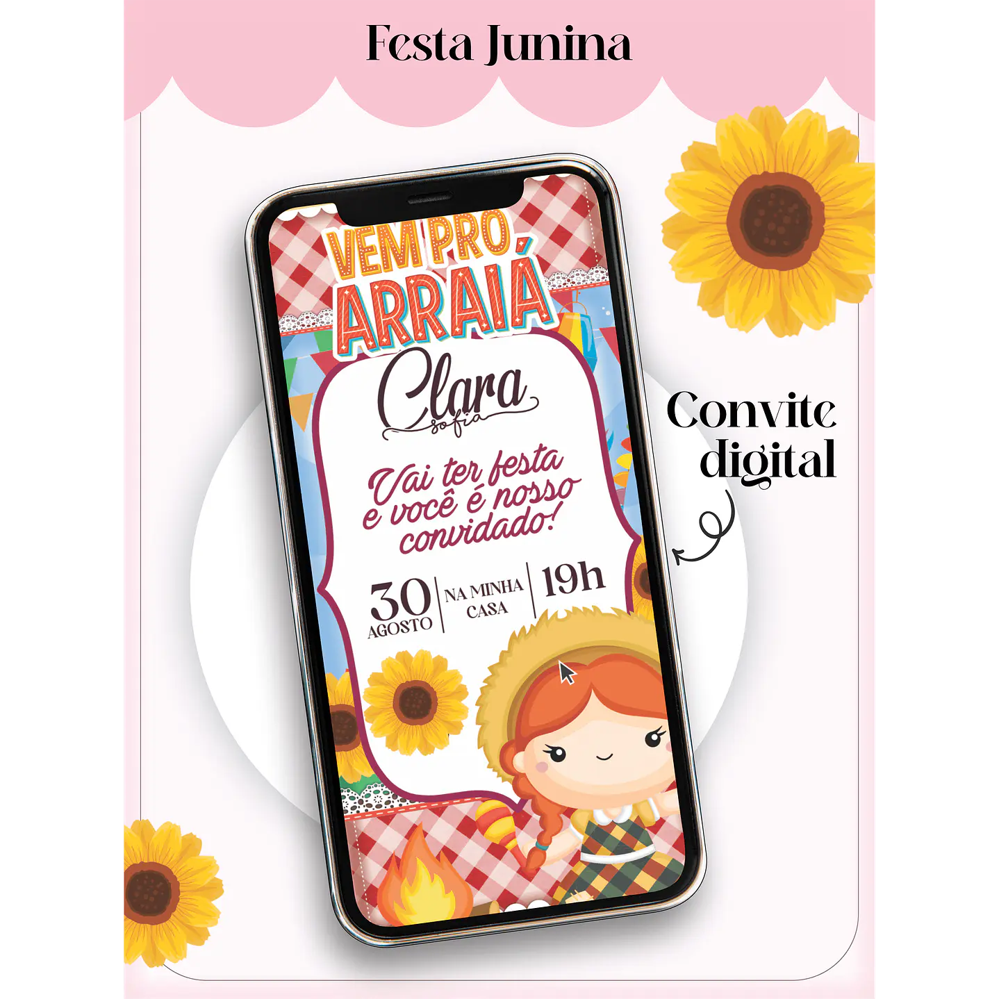 Pack 10 Convite Digital - Editável  7