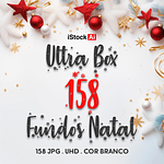 Ultra Pack 158 Fundos JPG Natal Ano Novo Branco