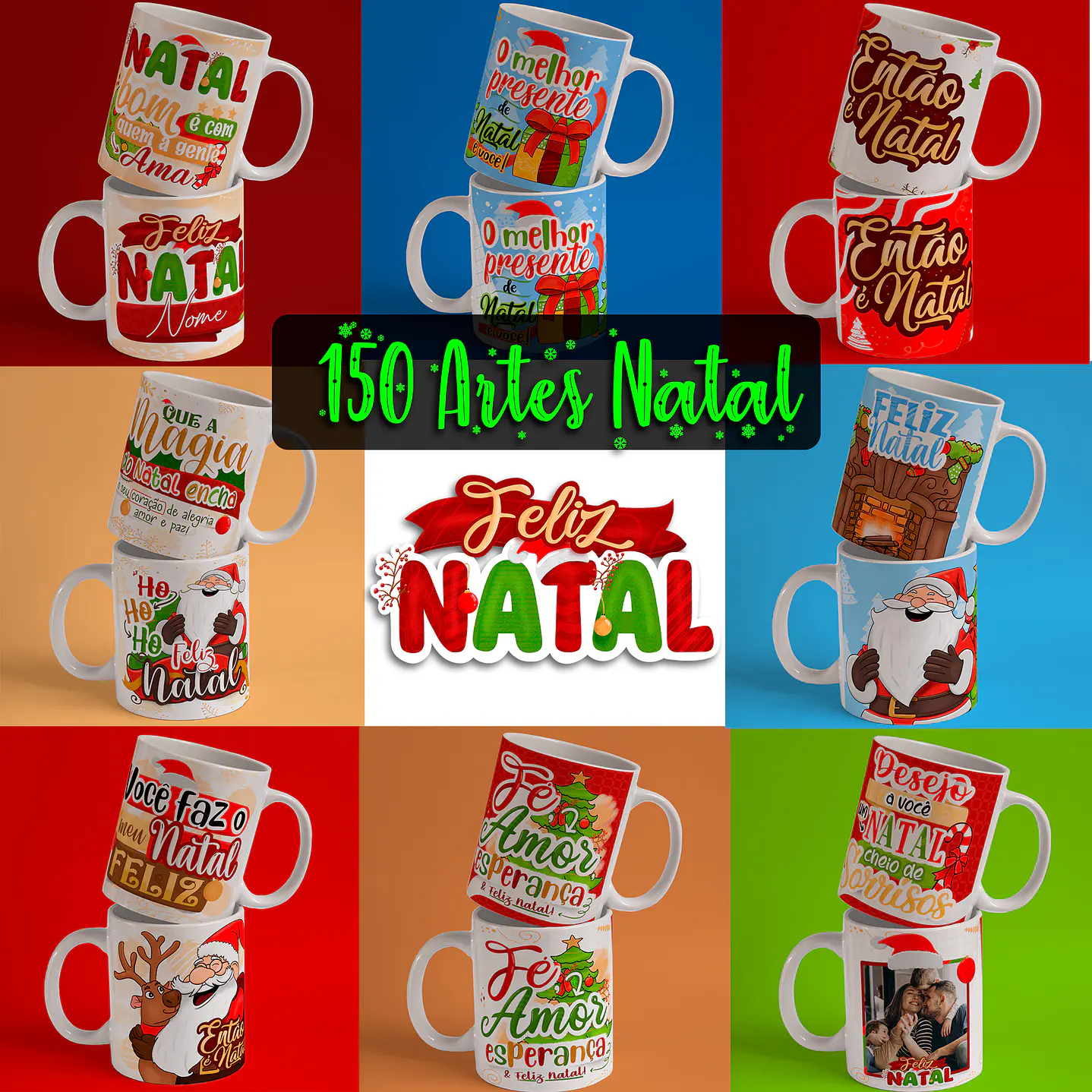 150 Artes Canecas Natal  9