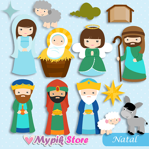 Kit Digital Natal Nascimento do Menino