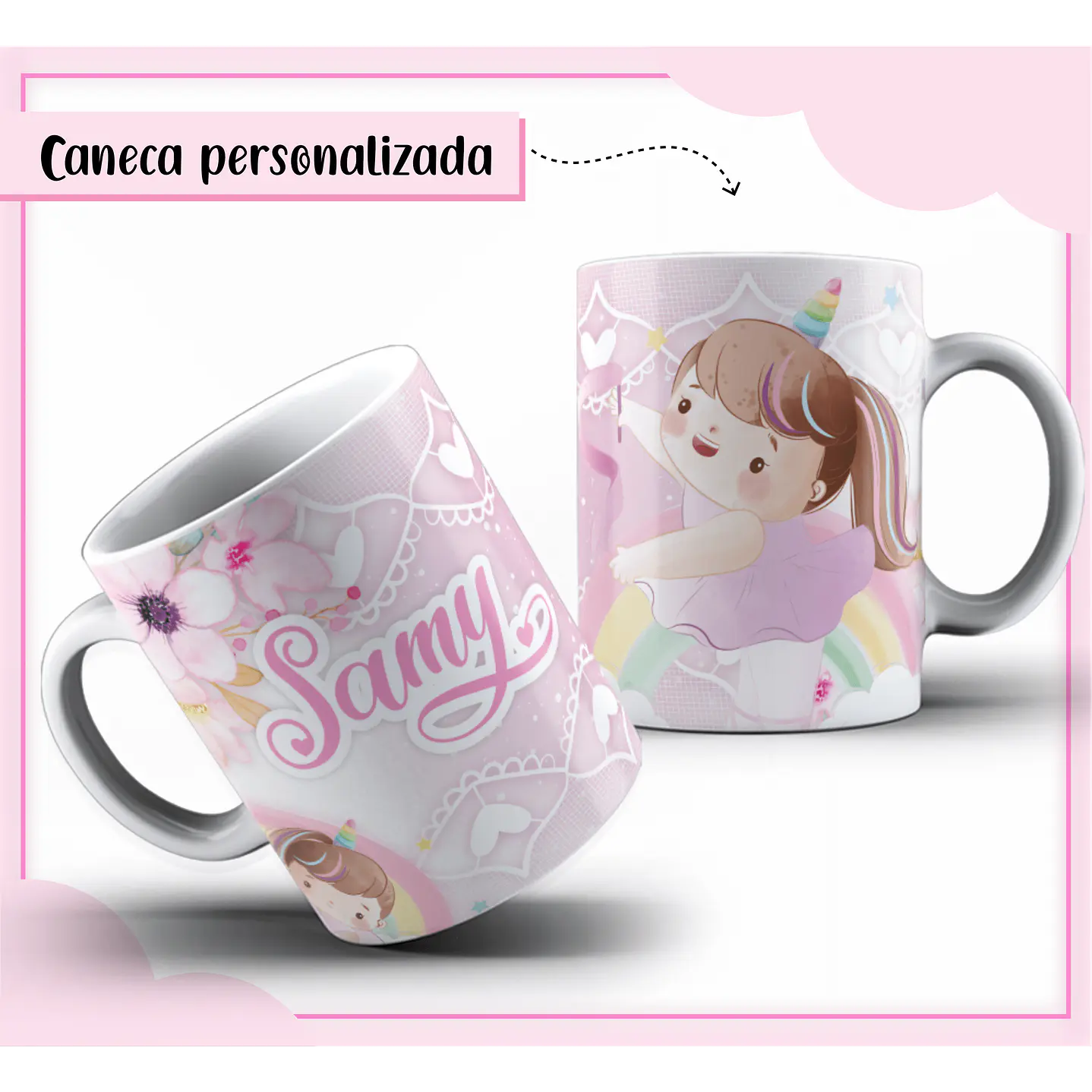 Pack Encadernação escolar Bailarina Unicórnio 9