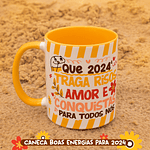 Kit Digital 20 Artes PNG Flork para Canecas Ano novo 2024