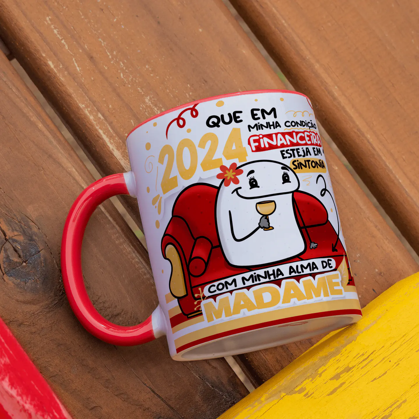 Kit Digital 20 Artes PNG Flork para Canecas Ano novo 2024 18
