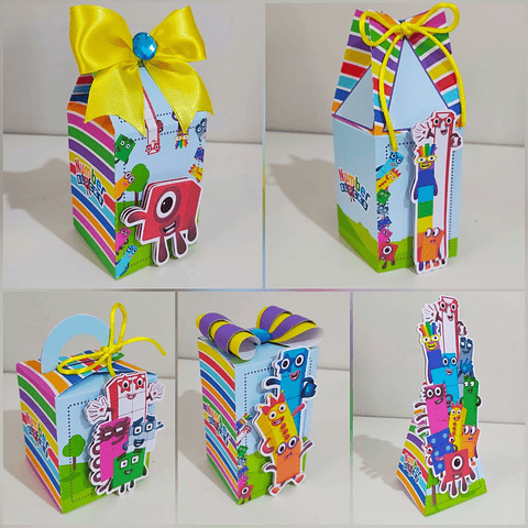 Kit Digital Arquivo de Corte Numberblocks