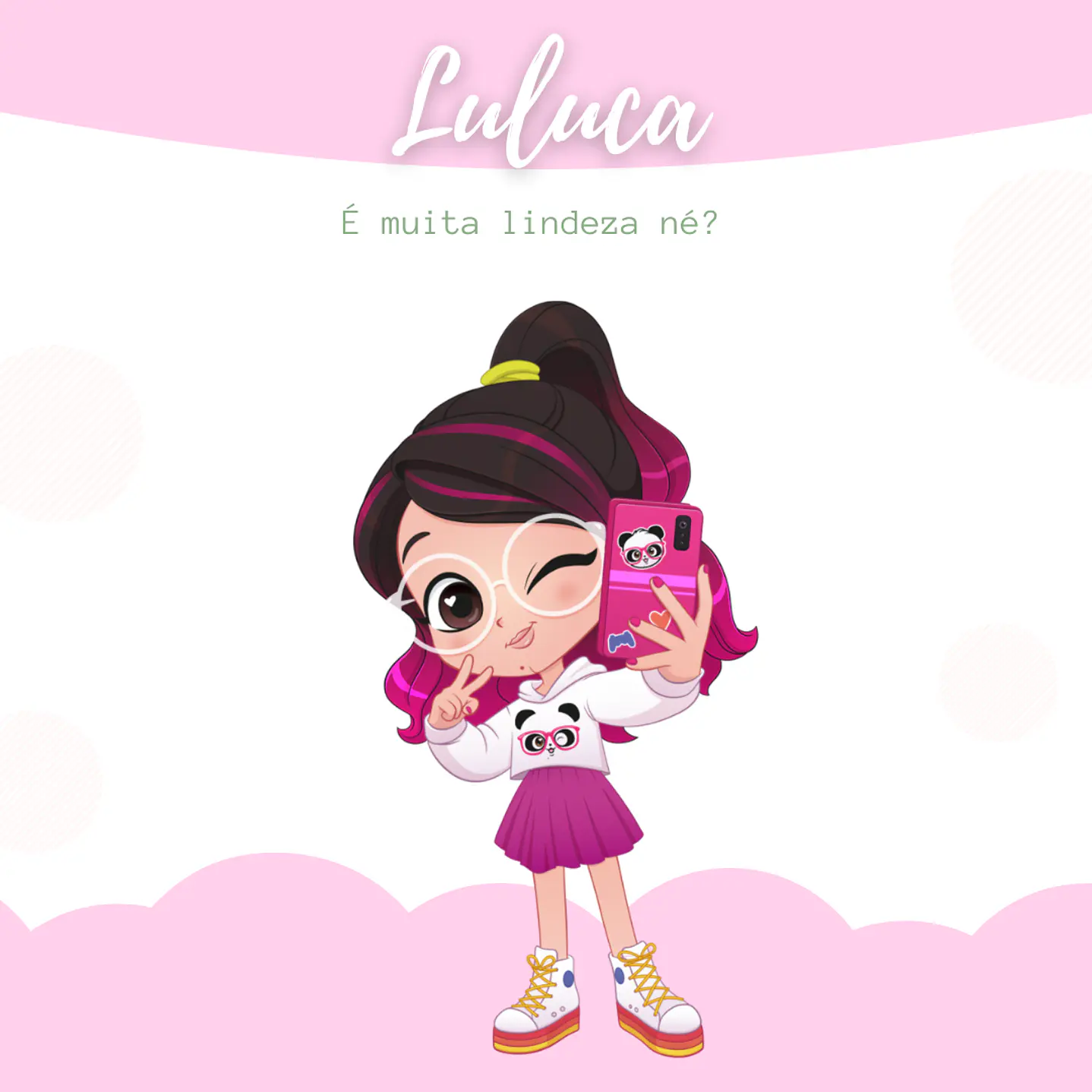 Kit Digital Encadernação Maternidade Luluca Rosa 10