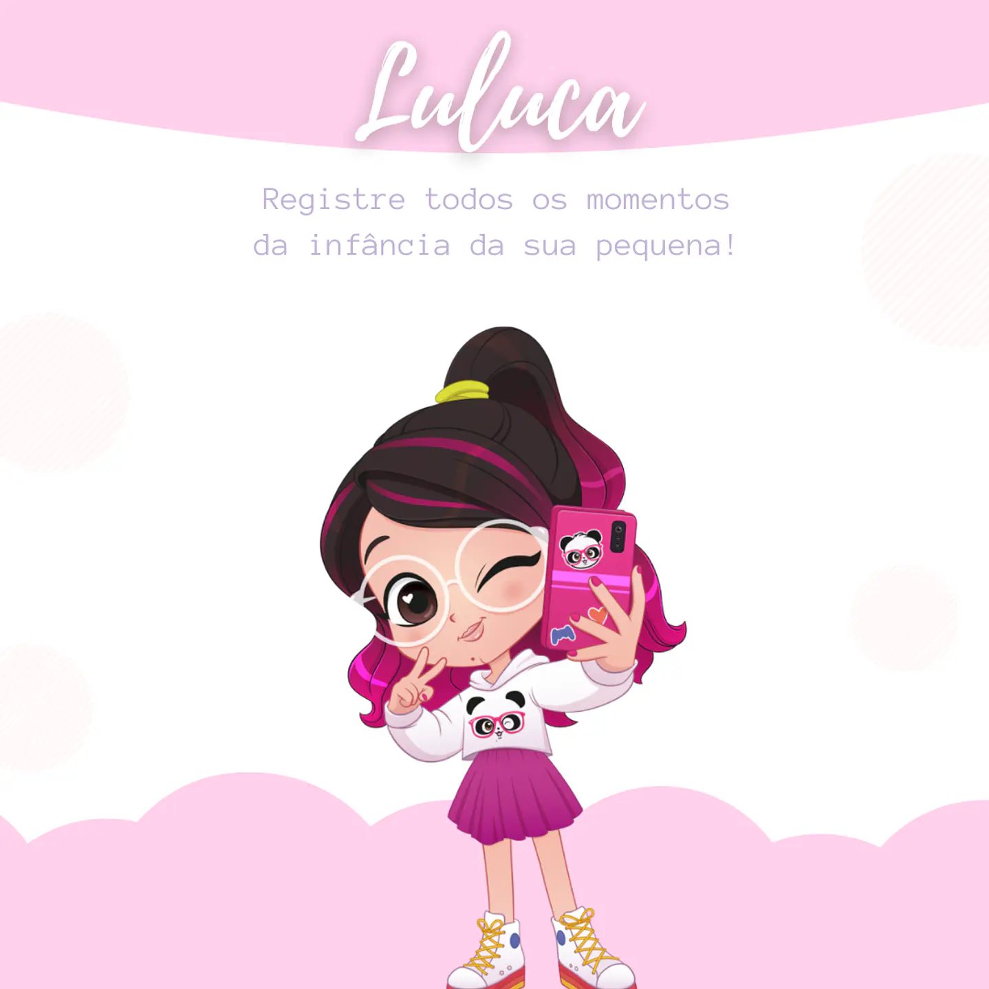 Kit Digital Encadernação Maternidade Luluca Rosa 12