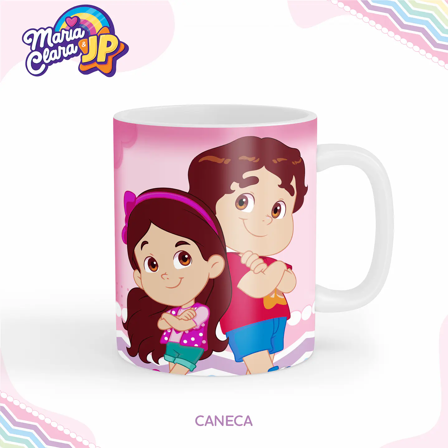 Kit Digital Encadernação Maria Clara e JP Menina - Volta às Aulas 7