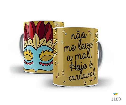 Kit Digital 40 Artes Canecas Carnaval 