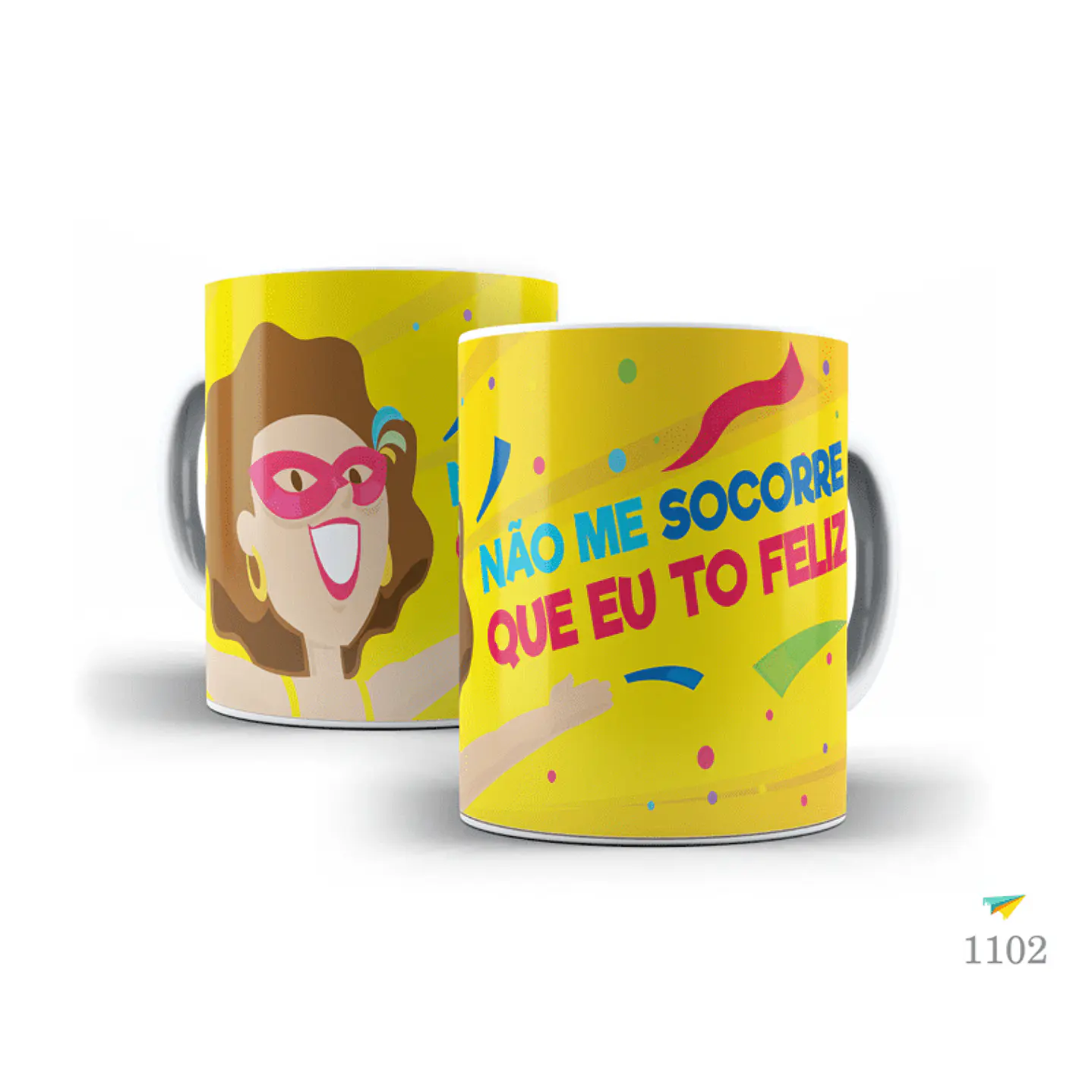 Kit Digital 40 Artes Canecas Carnaval  4