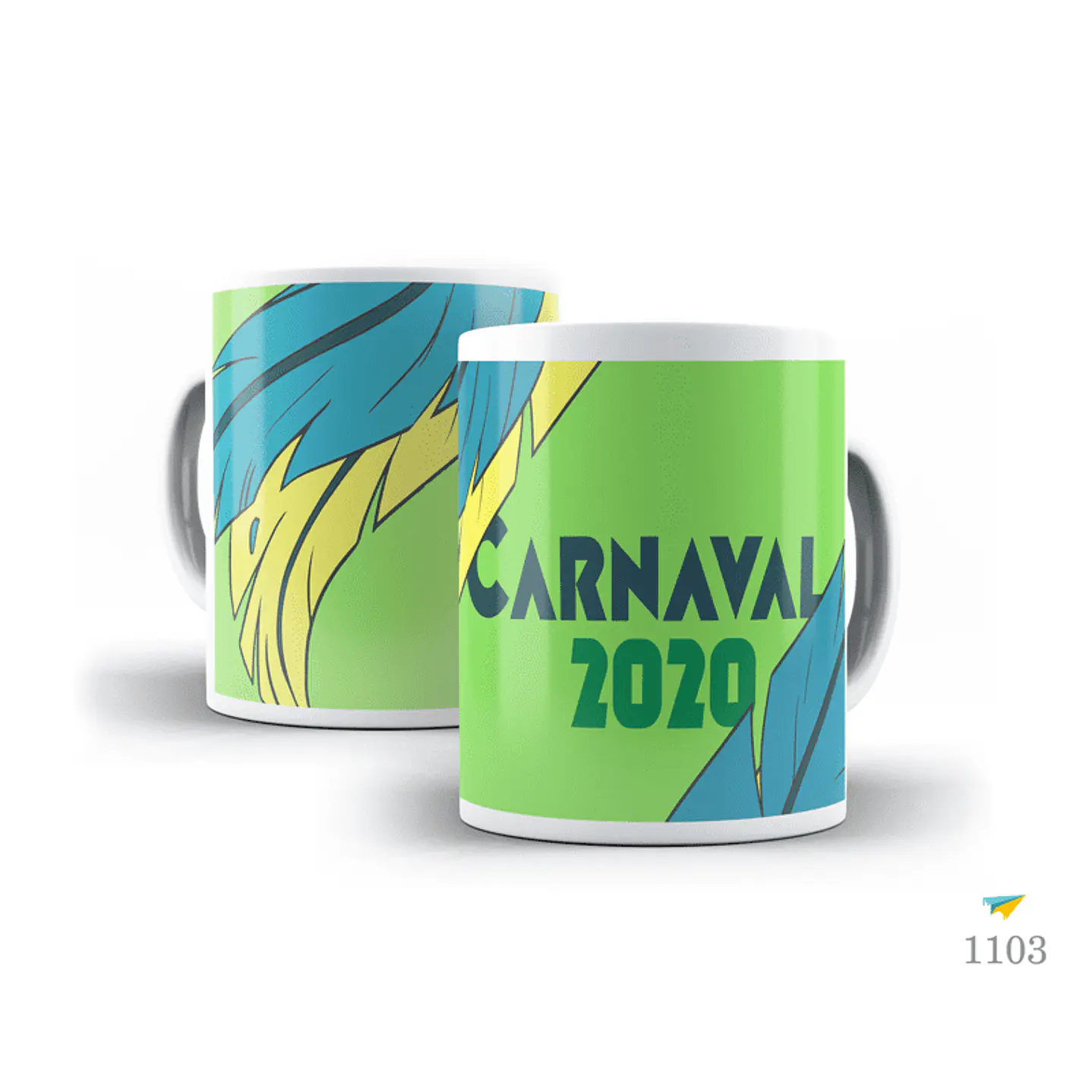 Kit Digital 40 Artes Canecas Carnaval  5