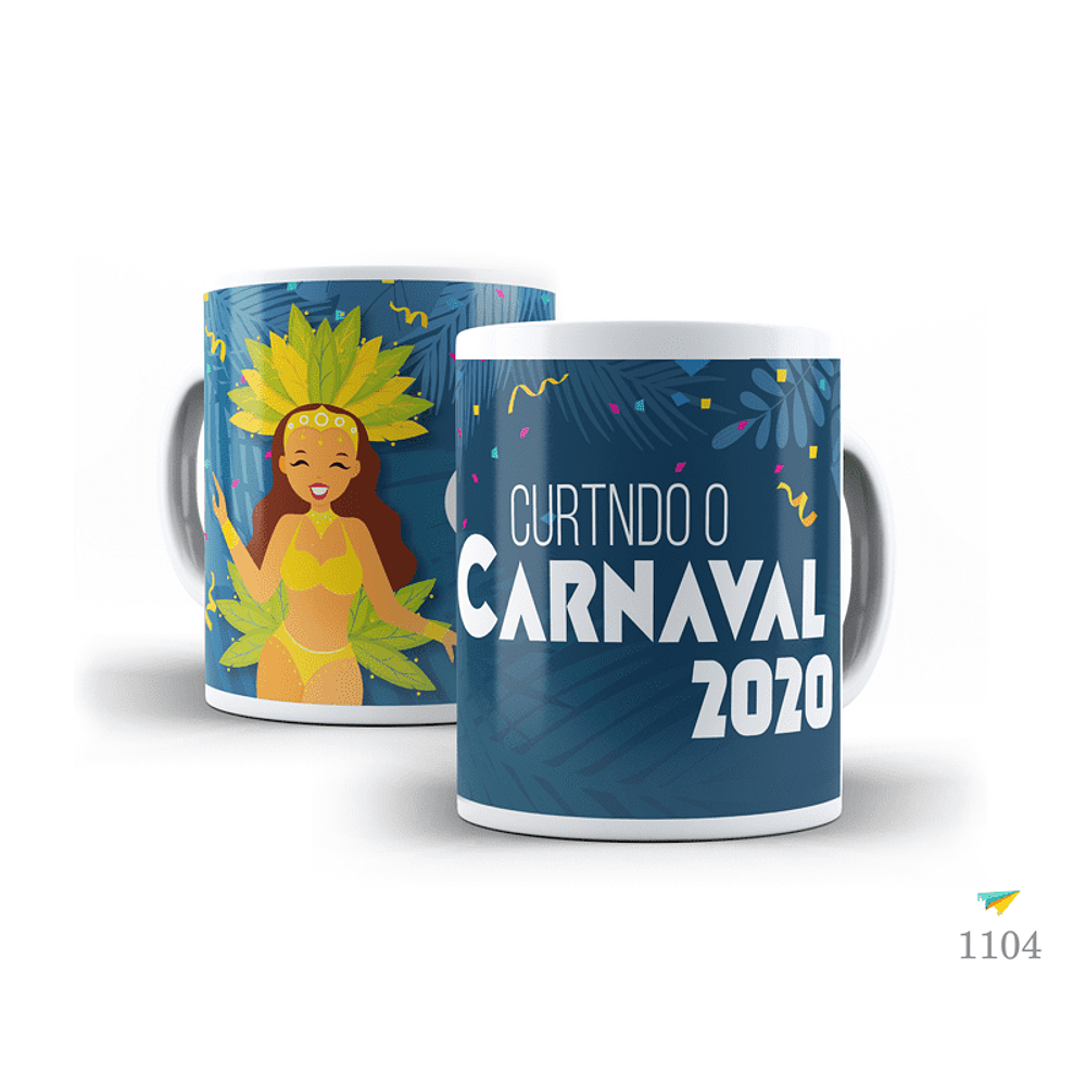 Kit Digital 40 Artes Canecas Carnaval 