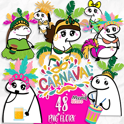 Kit Digital Carnaval Flork