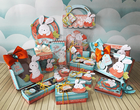 Arquivo de Corte Coelho da Páscoa e Caça ao Ovos