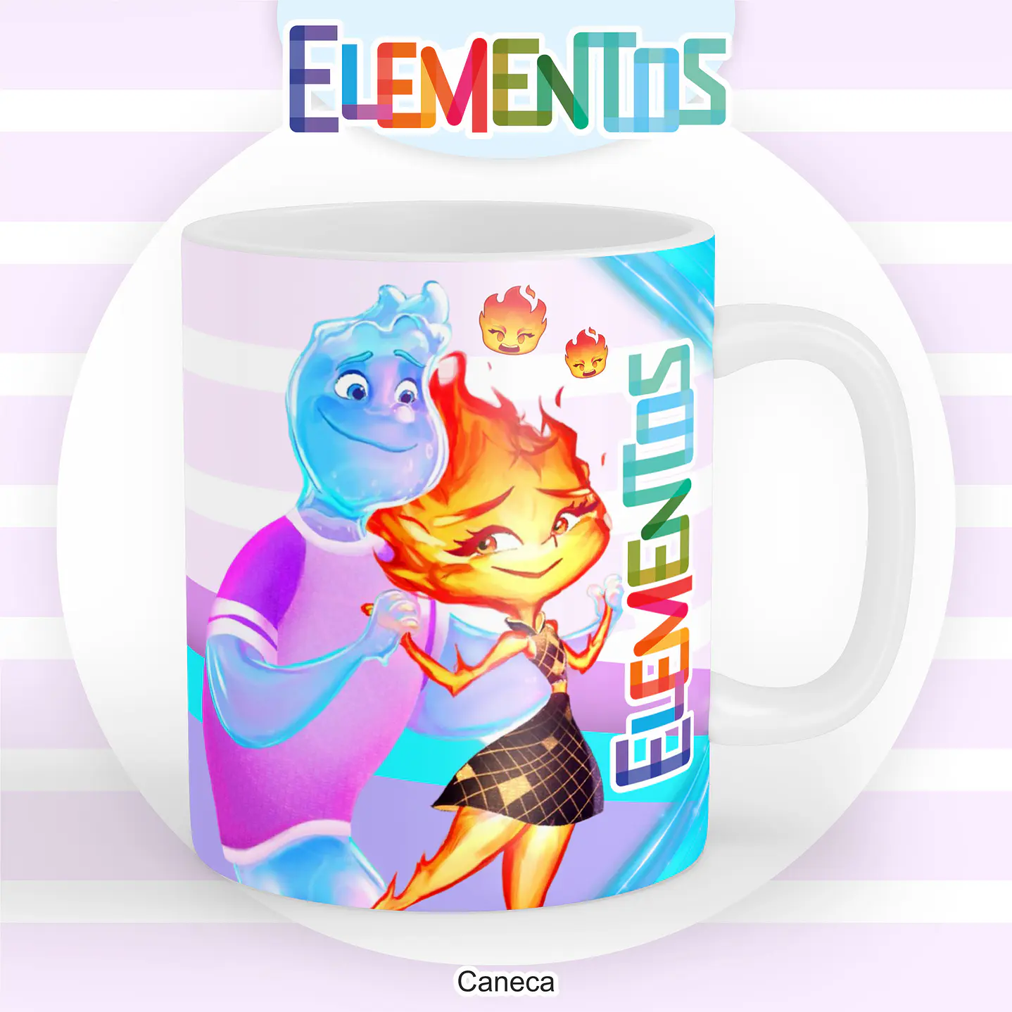 Kit Digital Encadernação Elementos - Volta às Aulas  8
