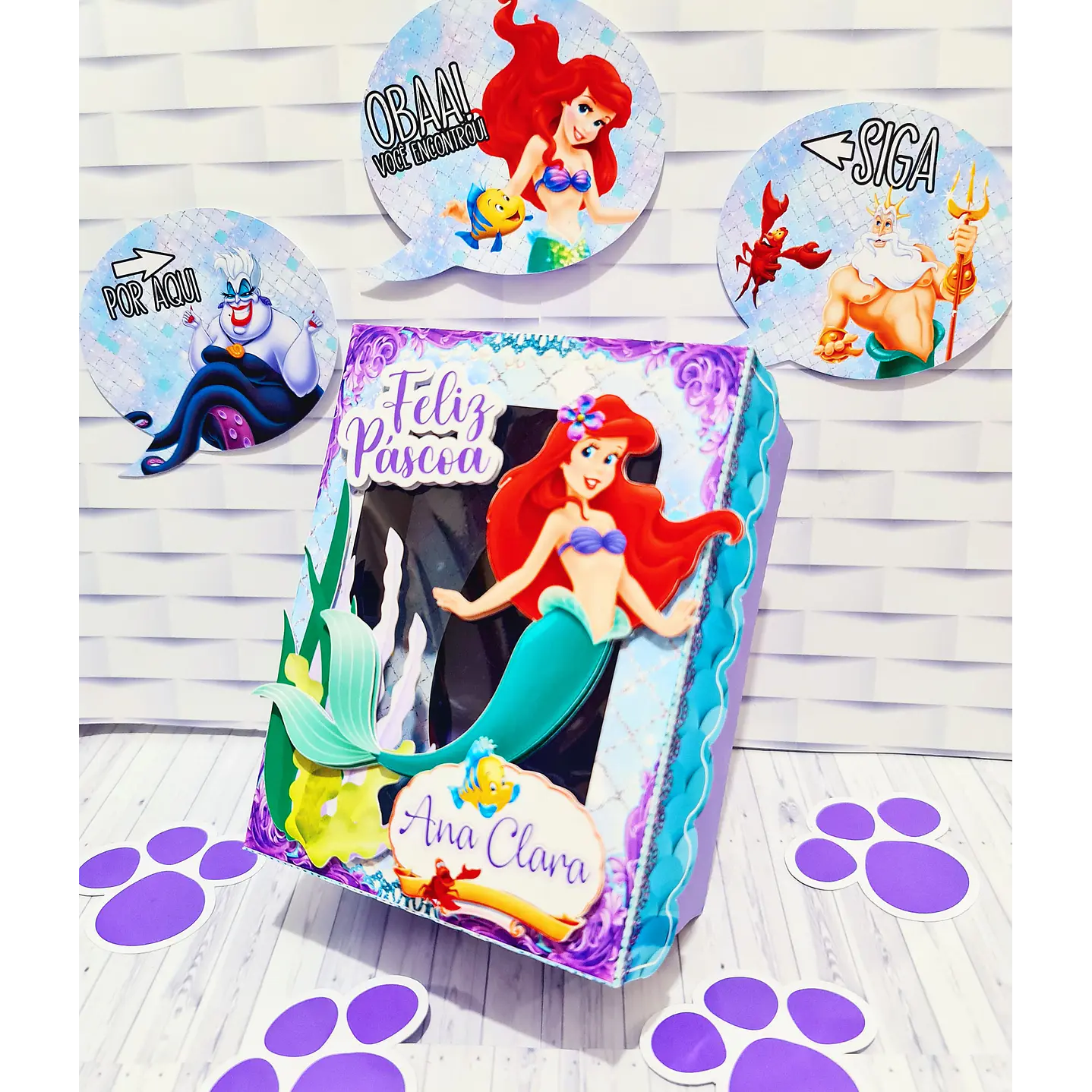 Arquivo de Corte Páscoa Ariel Completo 6