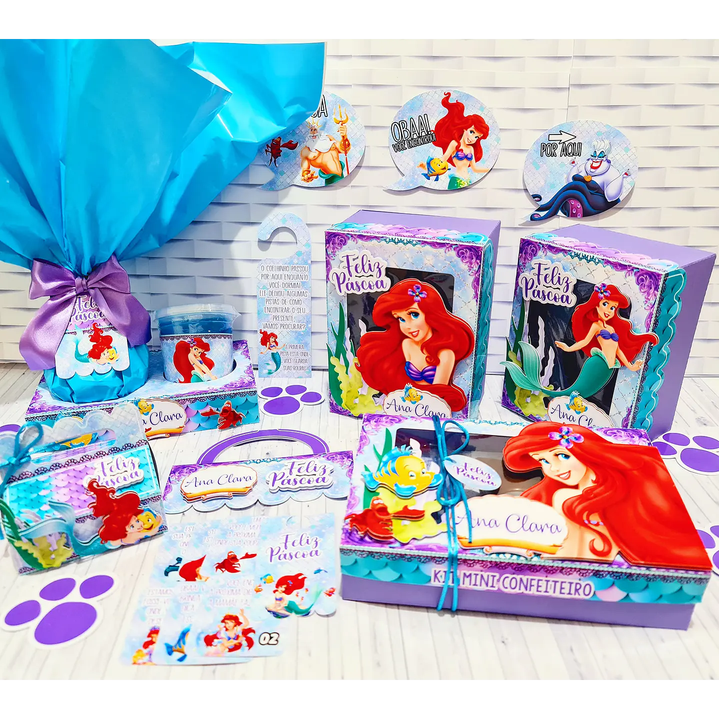 Arquivo de Corte Páscoa Ariel Completo 7