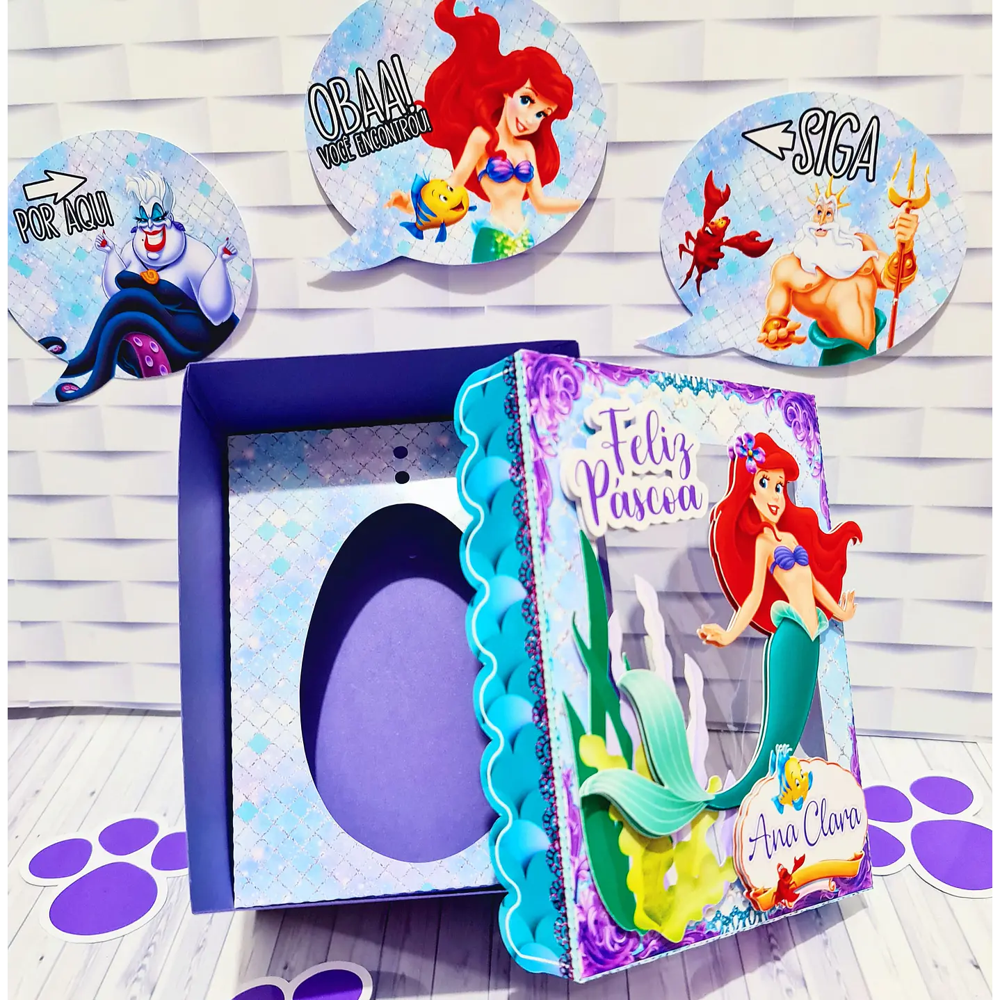 Arquivo de Corte Páscoa Ariel Completo 8