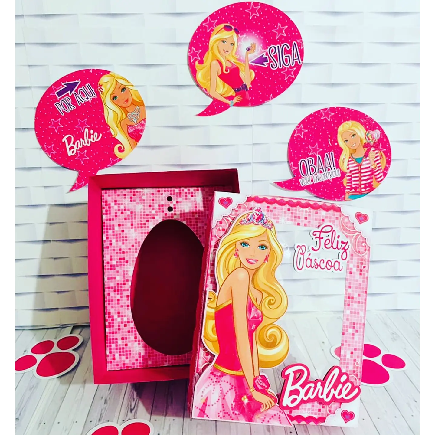 Arquivo de Corte Páscoa Barbie Completo 9