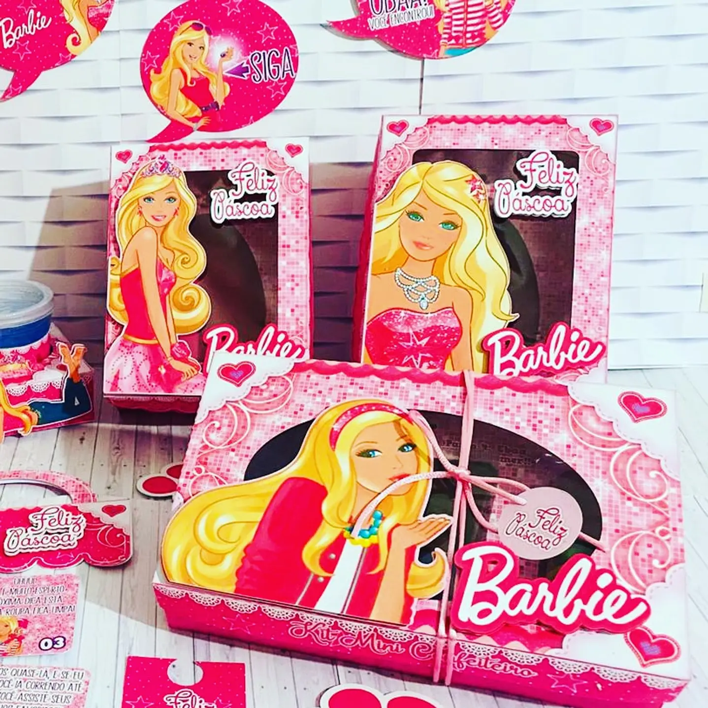 Arquivo de Corte Páscoa Barbie Completo 10
