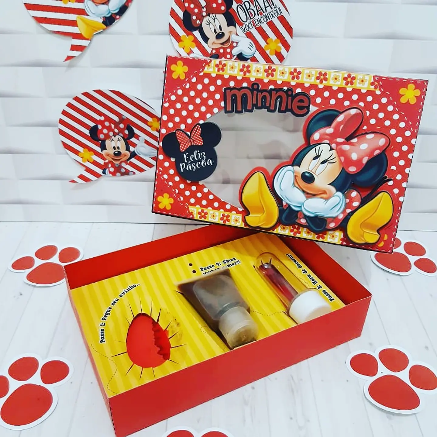Arquivo de Corte Páscoa Minnie Vermelha 8