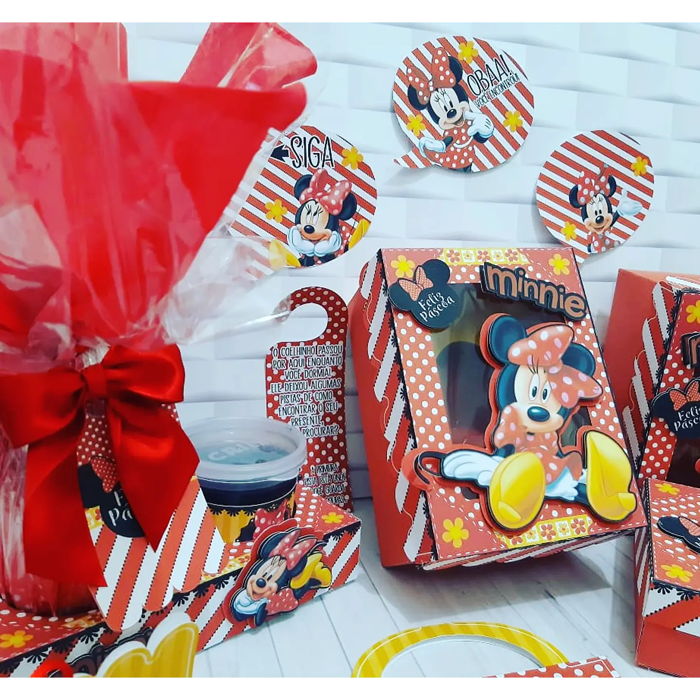 Arquivo de Corte Páscoa Minnie Vermelha 14