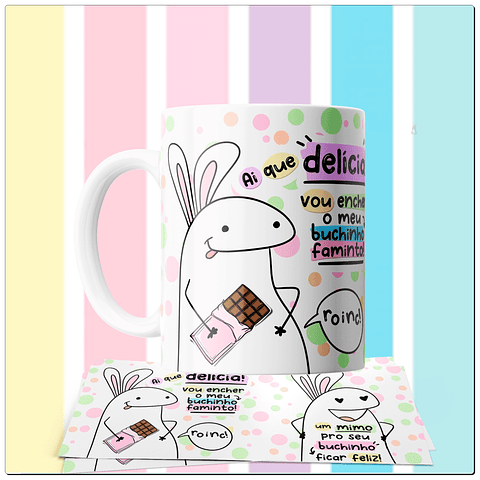 Artes Canecas Flork Páscoa 