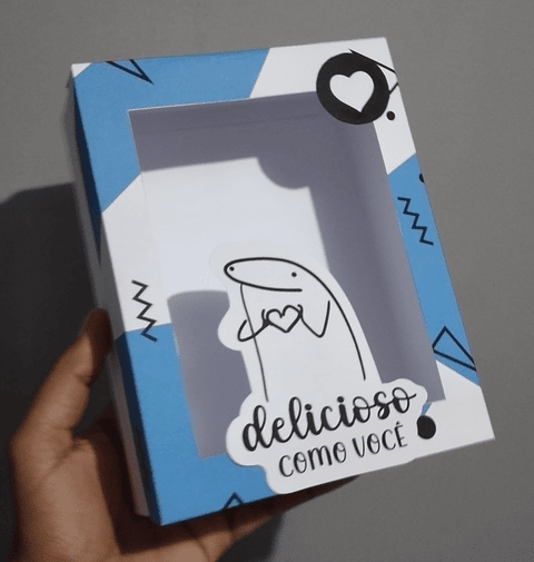 Arquivo de corte  Flork Páscoa Caixa Ovo de Colher PDF