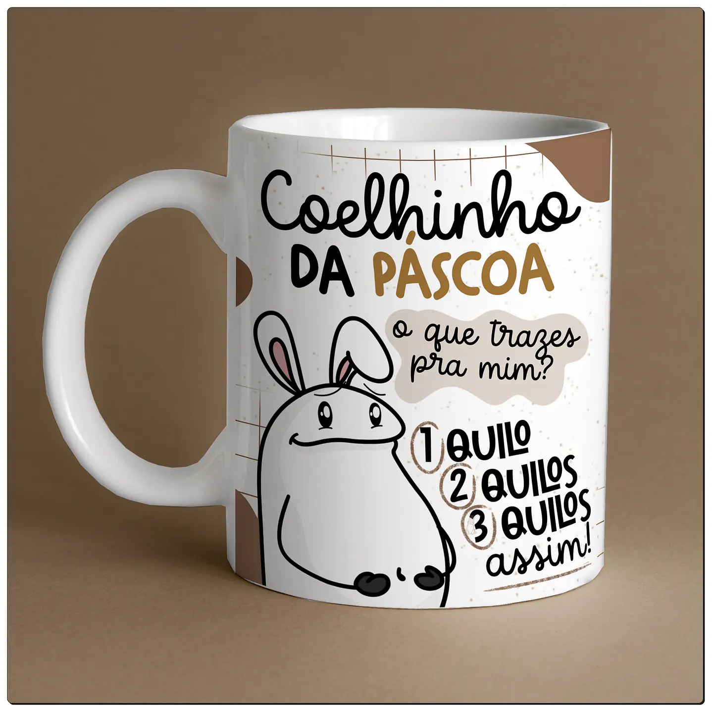 Pack Gerador de Artes Canecas Flork Páscoa 16
