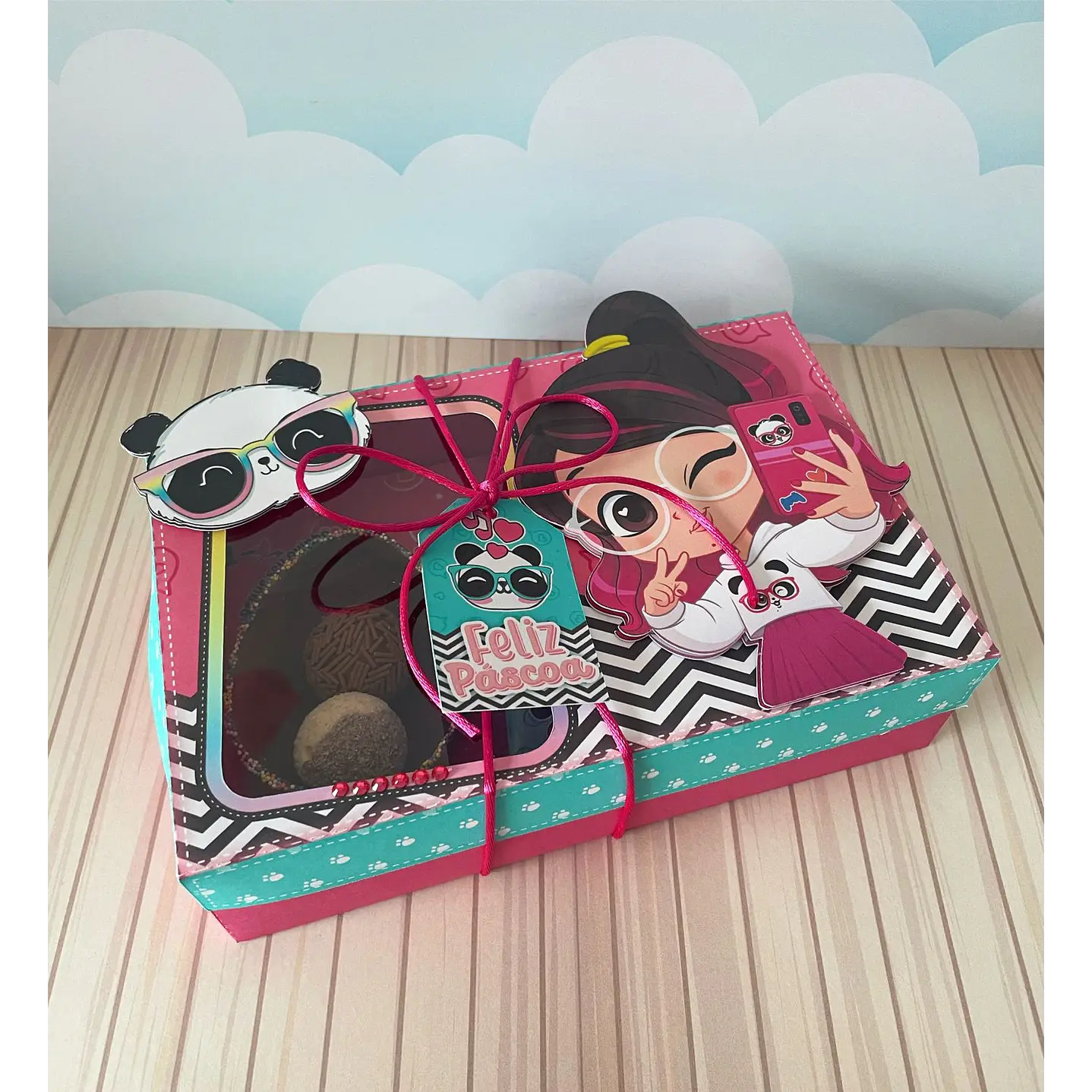 Arquivo de Corte Mini Confeiteiro Luluca - Páscoa 2