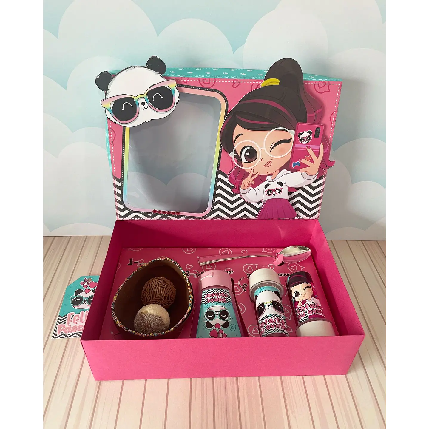 Arquivo de Corte Mini Confeiteiro Luluca - Páscoa 5
