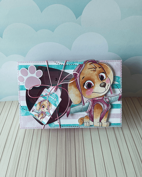  Arquivo de Corte Mini Confeiteiro Skye -Páscoa