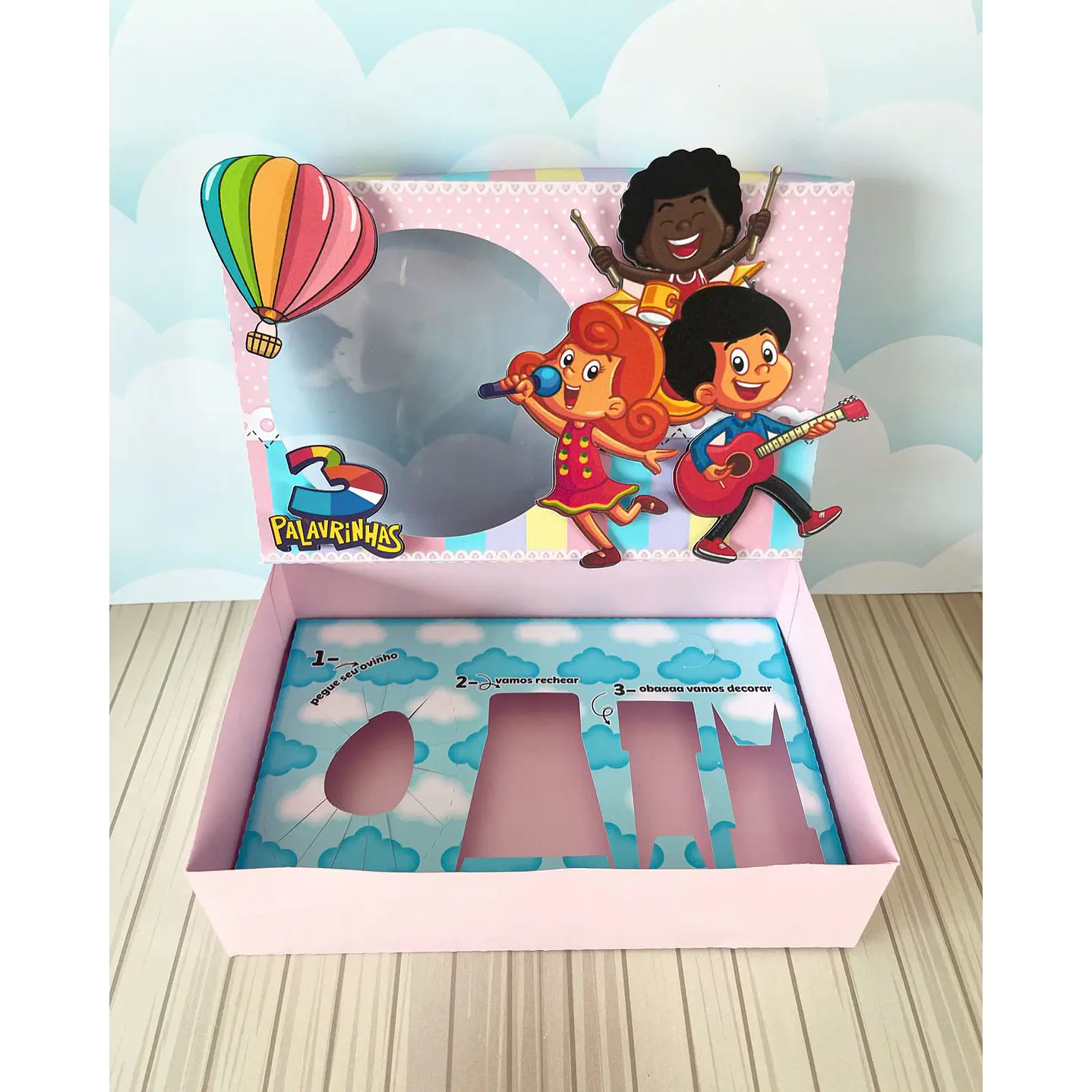 Arquivo de Corte Mini Confeiteiro Três Palavrinhas  2