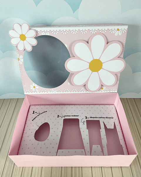 Arquivo de Corte Mini Confeiteiro Margarias - Páscoa