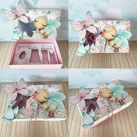 Arquivo de Corte Mini Confeiteiro Jardim - Páscoa