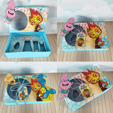 Arquivo de Corte Mini Confeiteiro Elementos - Páscoa