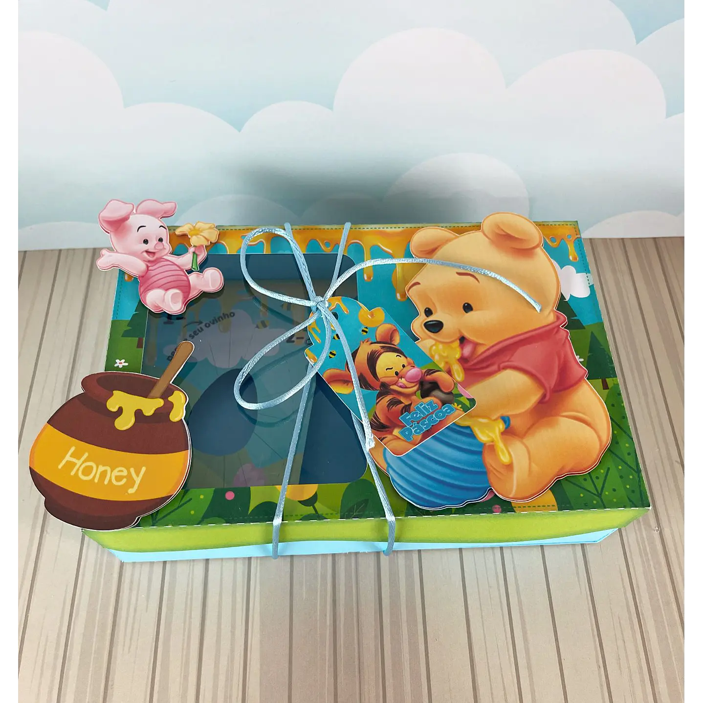 Arquivo de Corte Mini Confeiteiro Ursinho Pooh - Páscoa 4