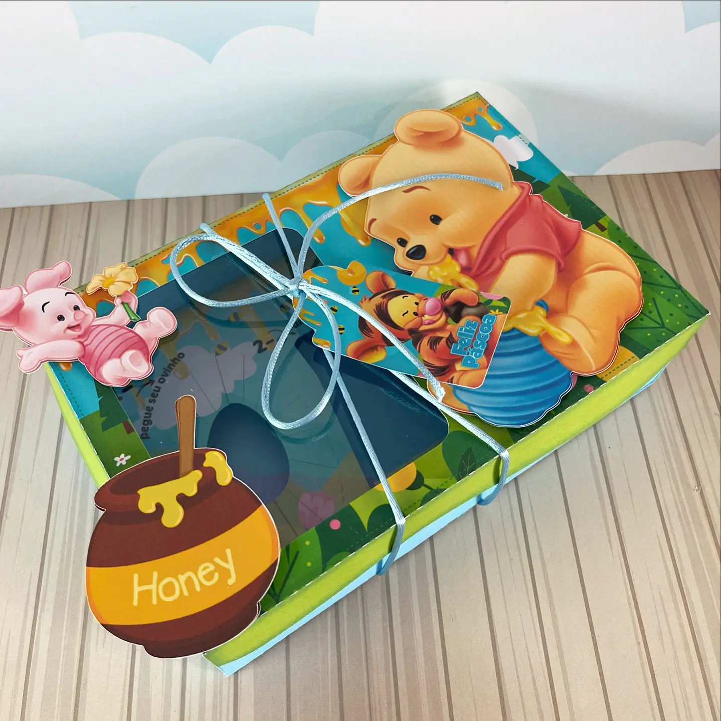 Arquivo de Corte Mini Confeiteiro Ursinho Pooh - Páscoa 5