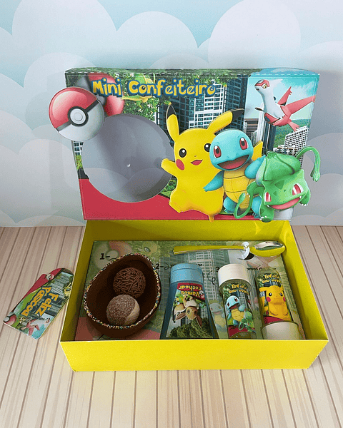 Arquivo de Corte Mini Confeiteiro Pokémon - Páscoa