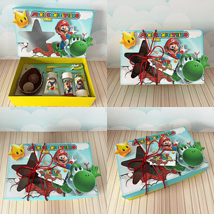 Arquivo de Corte Mini Confeiteiro Super Mario - Páscoa