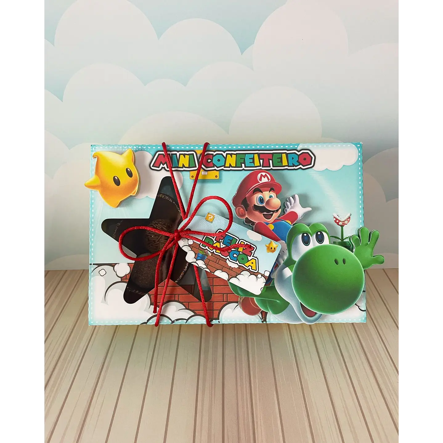 Arquivo de Corte Mini Confeiteiro Super Mario - Páscoa 4