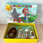 Arquivo de Corte Mini Confeiteiro Super Mario - Páscoa