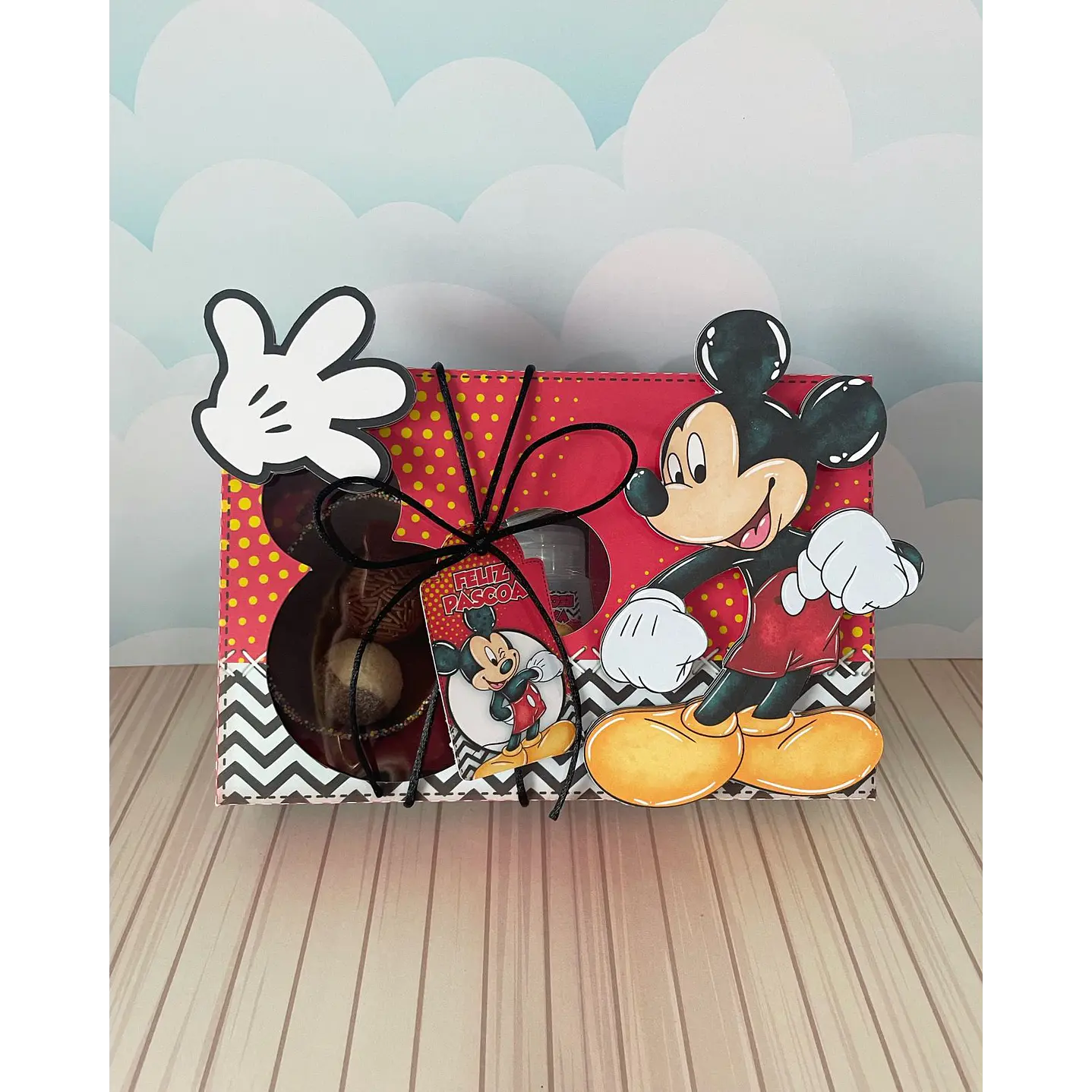 Arquivo de Corte Mini Confeiteiro Mickey - Páscoa 3