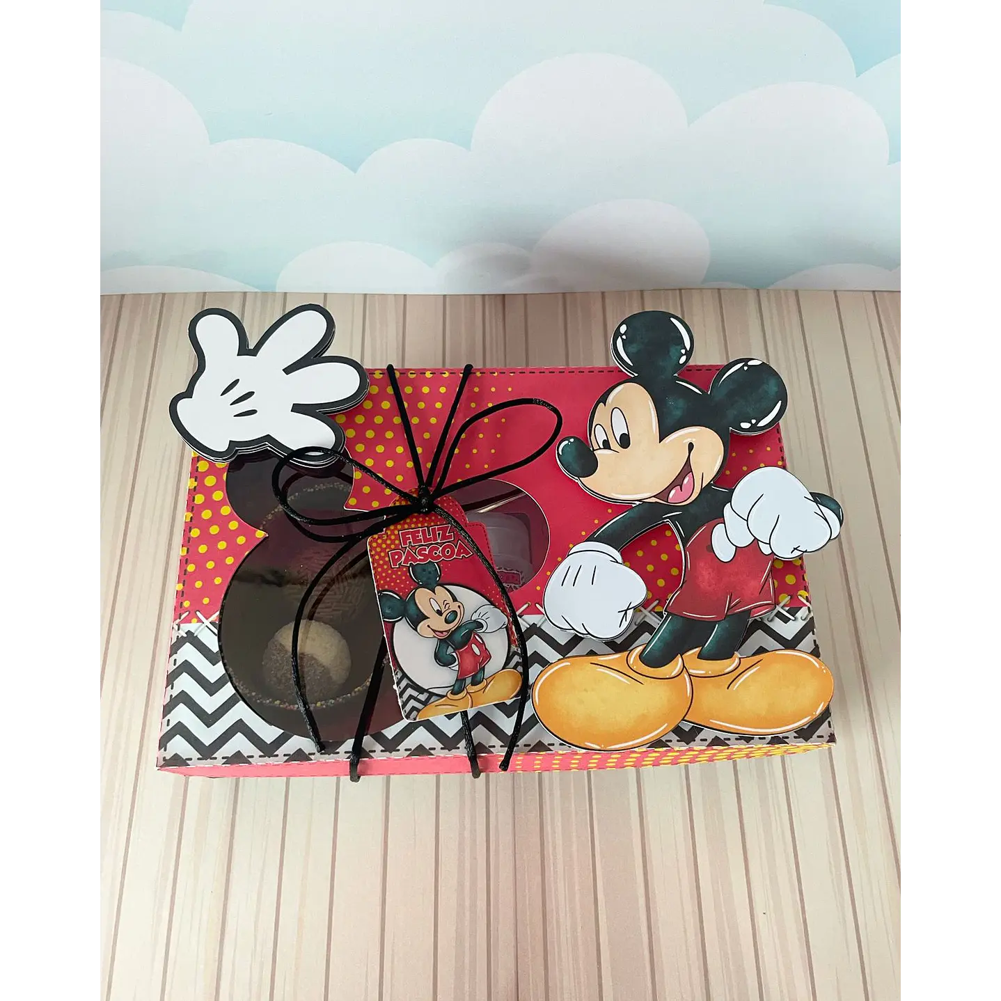 Arquivo de Corte Mini Confeiteiro Mickey - Páscoa 4