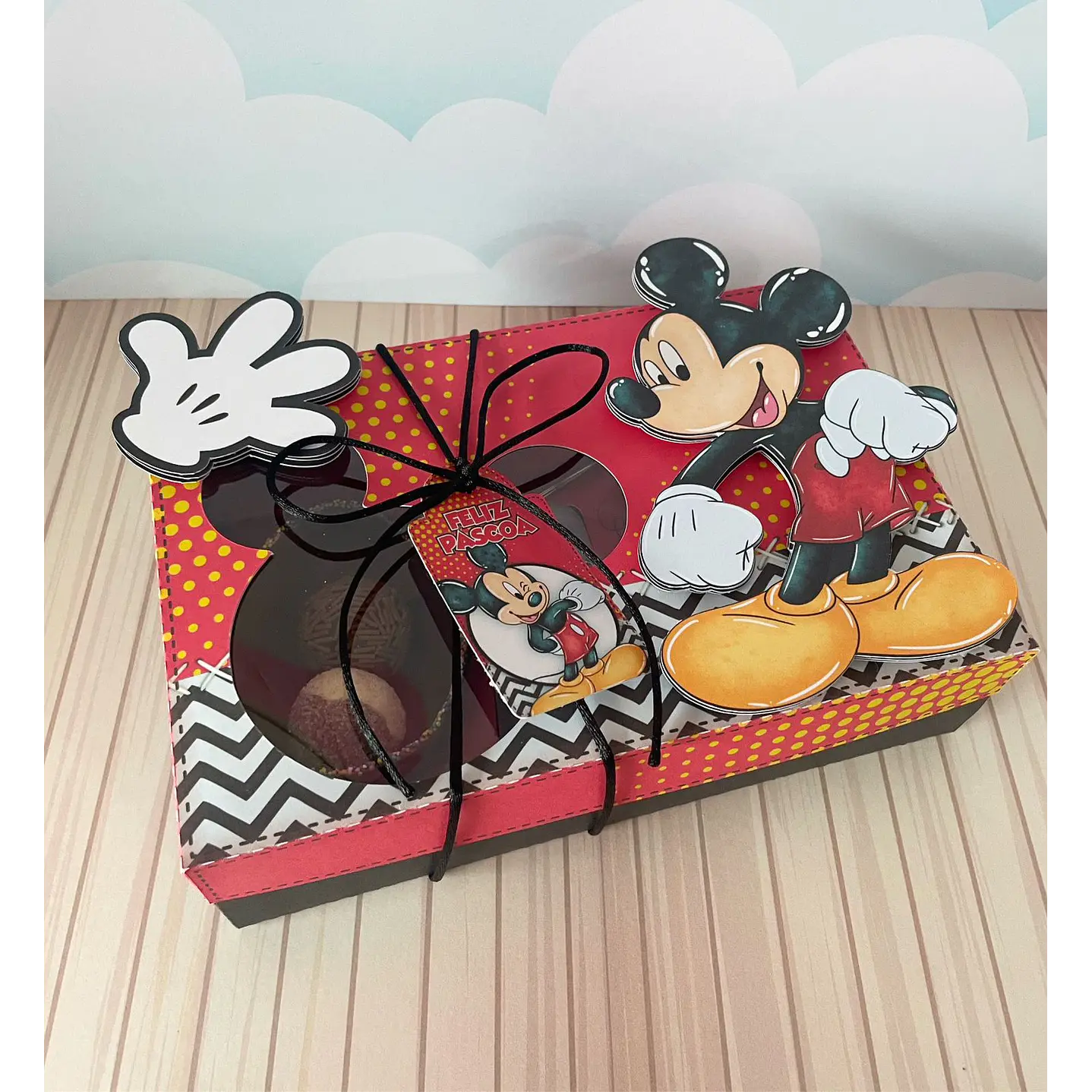 Arquivo de Corte Mini Confeiteiro Mickey - Páscoa 5