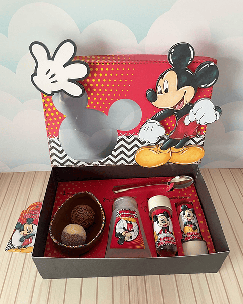 Arquivo de Corte Mini Confeiteiro Mickey - Páscoa