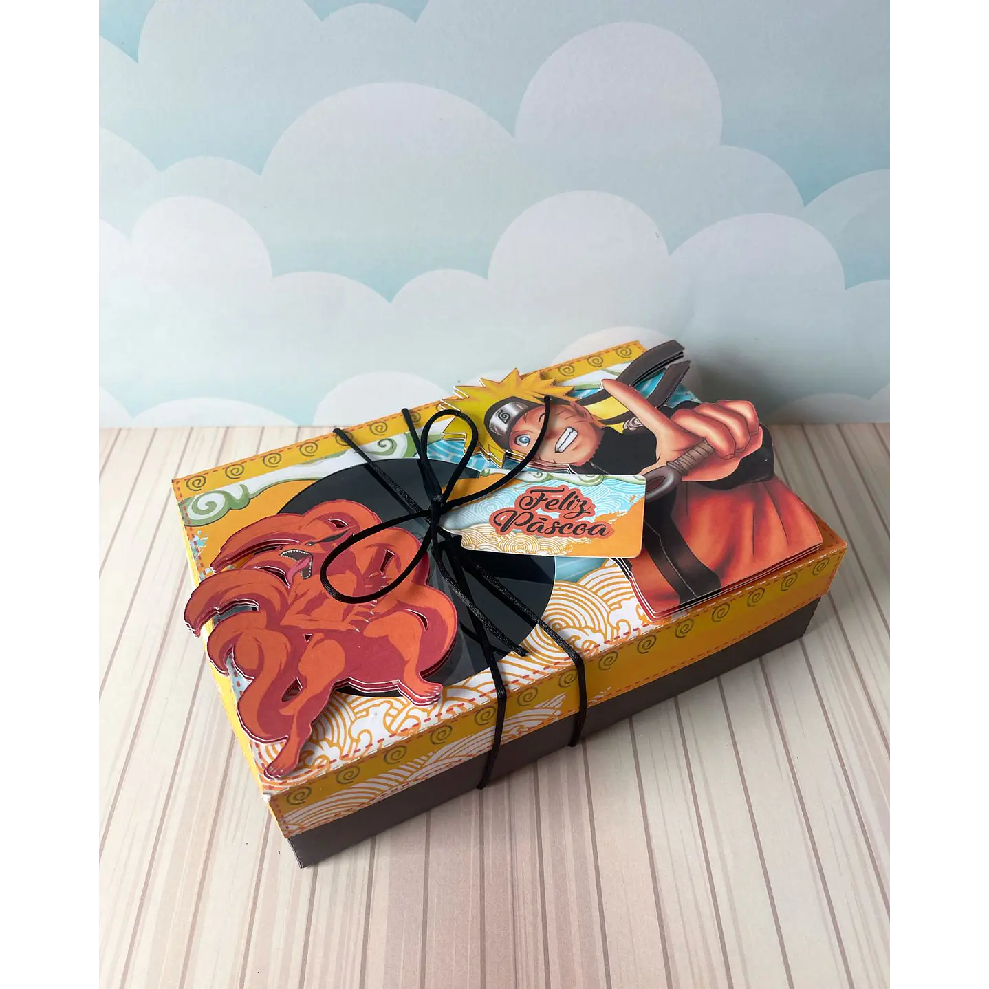 Arquivo de Corte Digital Mini Confeiteiro Naruto - Páscoa 3