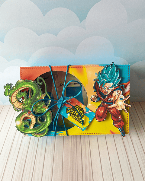 Arquivo de Corte Mini Confeiteiro Dragon Ball - Páscoa